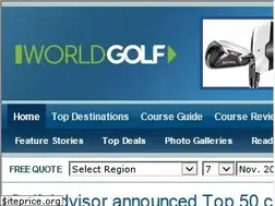 Sites similar to worldgolf.com
