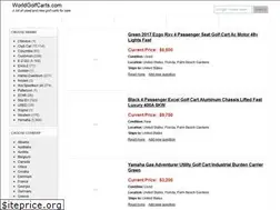 Sites similar to worldgolfcarts.com