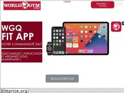 Sites similar to worldgymquebec.com