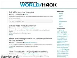 Sites similar to worldhack.de