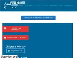Sites similar to worldharvestchurch.org