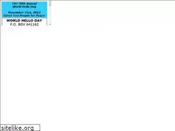 Sites similar to worldhelloday.org