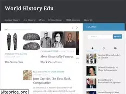 Sites similar to worldhistoryedu.com