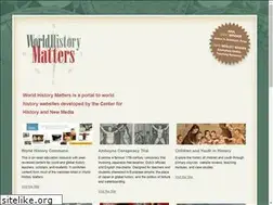 Sites similar to worldhistorymatters.org
