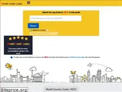 Sites similar to worldhotelcodes.com