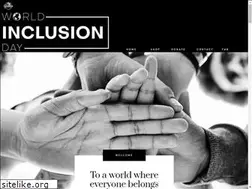 Sites similar to worldinclusionday.org