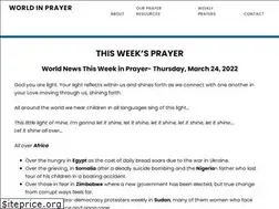 Sites similar to worldinprayer.org