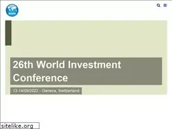 Sites similar to worldinvestmentconference.org