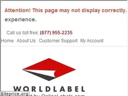 Sites similar to worldlabel.com