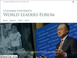 Sites similar to worldleaders.columbia.edu