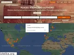 Sites similar to worldliteraryatlas.com