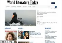 Sites similar to worldliteraturetoday.org