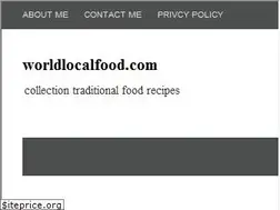 Sites similar to worldlocalfood.blogspot.com