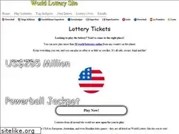 Sites similar to worldlotterysite.com