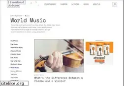 Sites similar to worldmusic.about.com