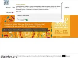 Sites similar to worldmusicfestival.sk
