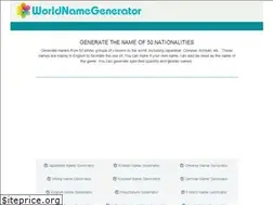 Sites similar to worldnamegenerator.com