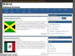 Sites similar to worldnationalanthem.com