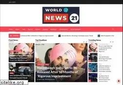 Sites similar to worldnews21.com