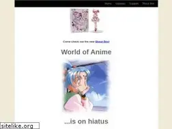 Sites similar to worldofanime.com