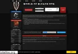 Sites similar to worldofbleach-rpg.com