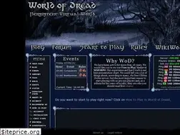 Sites similar to worldofdread.com