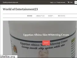 Sites similar to worldofentertainment23.com