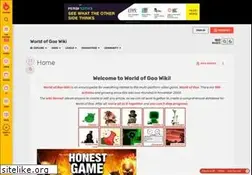 Sites similar to worldofgoo.wikia.com