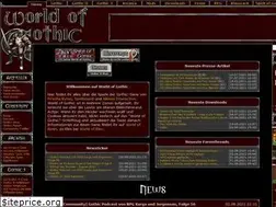 Sites similar to worldofgothic.de