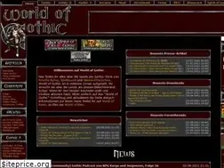 Sites similar to worldofgothic.net