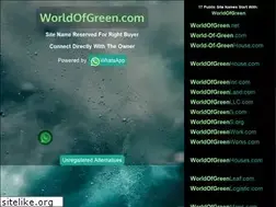 Sites similar to worldofgreen.com