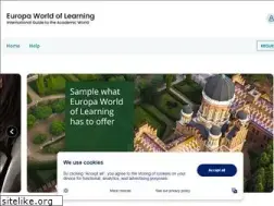 Sites similar to worldoflearning.com