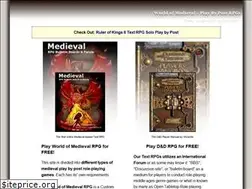 Sites similar to worldofmedieval.com