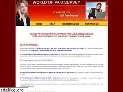 Sites similar to worldofpaidsurveys.com