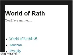 Sites similar to worldofrath.com