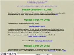 Sites similar to worldofsalvias.com