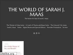 Sites similar to worldofsarahjmaas.com