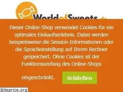 Sites similar to worldofsweets.de