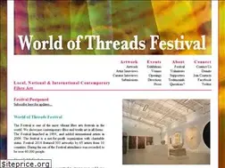Sites similar to worldofthreadsfestival.com