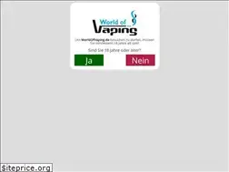 Sites similar to worldofvaping.de