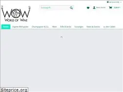 Sites similar to worldofwine.de