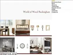 Sites similar to worldofwoodbuckingham.co.uk
