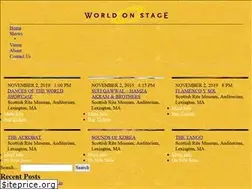 Sites similar to worldonstage.com