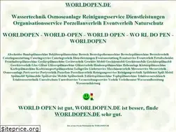 Sites similar to worldopen.de