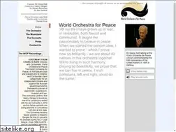 Sites similar to worldorchestraforpeace.com