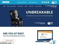 Sites similar to worldosteoporosisday.org