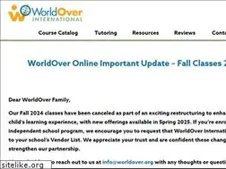 Sites similar to worldover.org