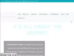 Sites similar to worldpettravel.com
