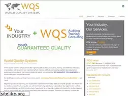Sites similar to worldqualitysystems.com