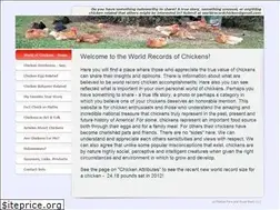 Sites similar to worldrecordchicken.com